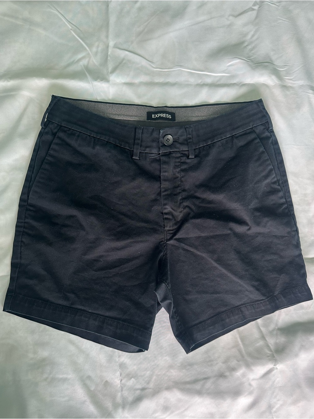 Express Men’s Navy Blue Shorts